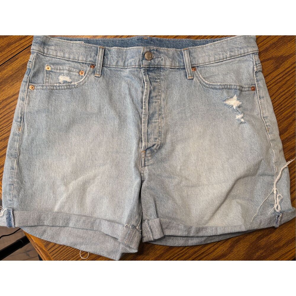 Gap Cheeky denim shorts size 16